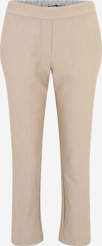 Pieces Petite Regular Chino Pants 'PCBOSELLA' in White: front