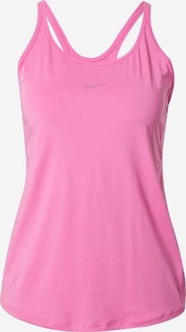 NIKE Sportovní top 'ONE CLASSIC' – pink: přední strana