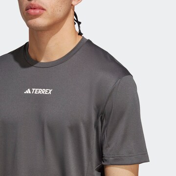 ADIDAS TERREX Performance Shirt 'Multi' in Black