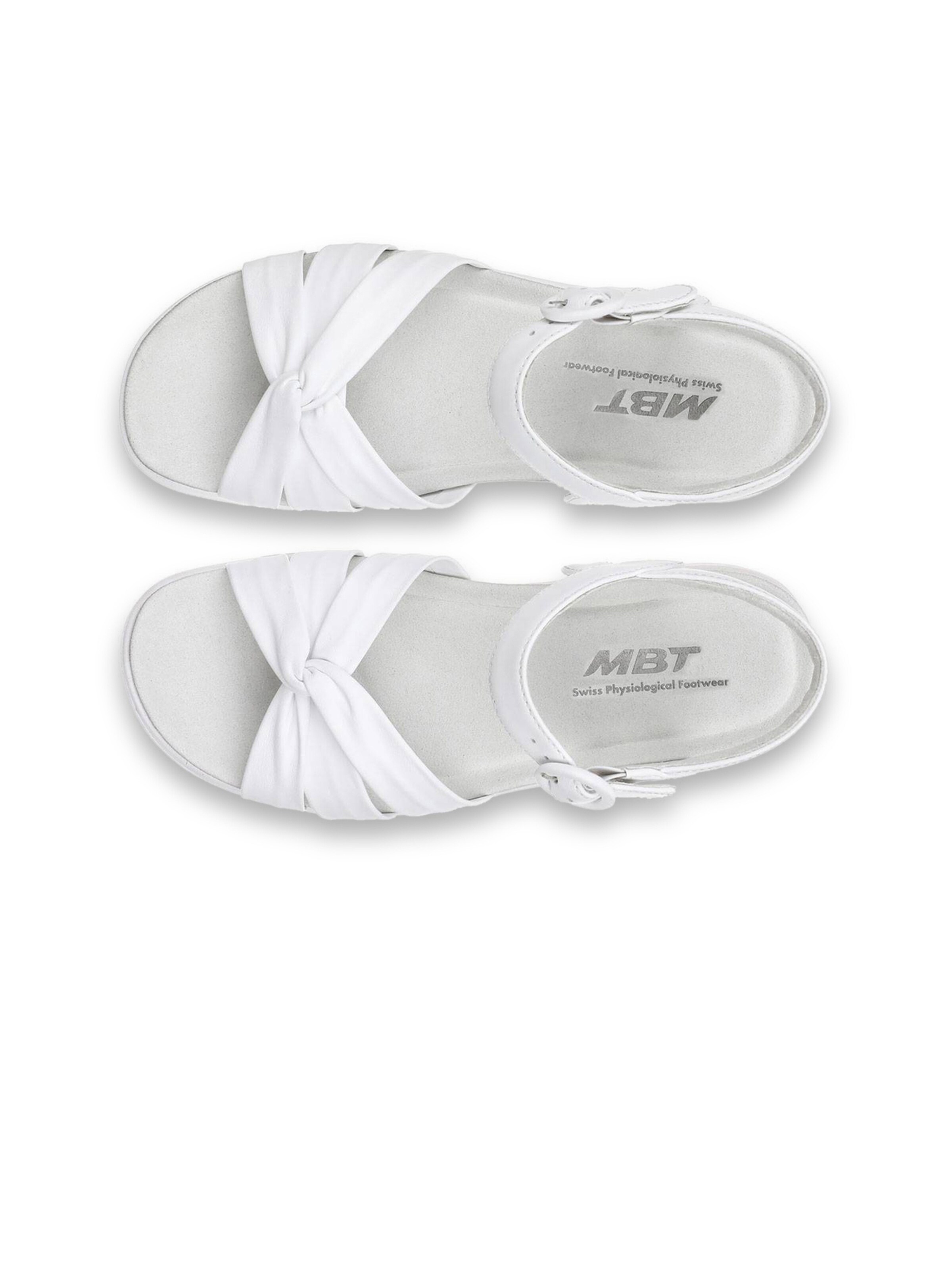 MBT - Sandália ' KAWERIA 7 ' em branco: topo