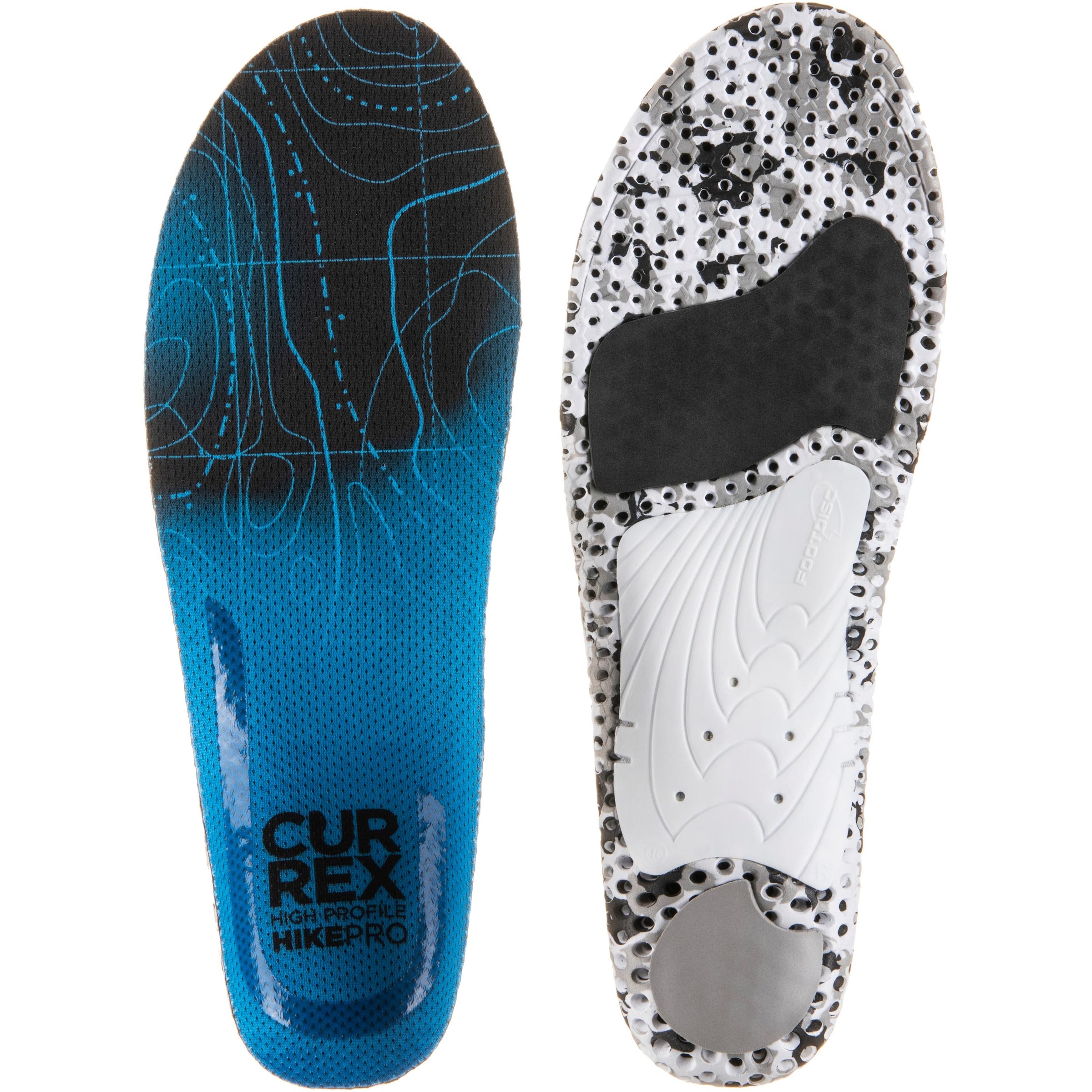 Currex Athletic Shoes Accessories 'HikePro High' in Blue: front