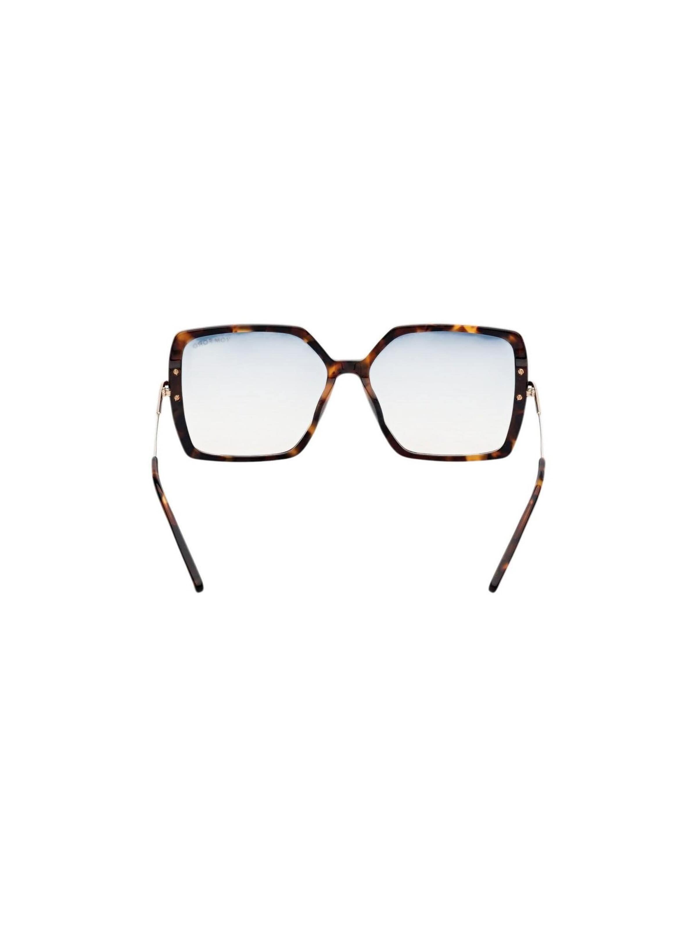 Lunettes de soleil 'JOANNA FT1039 52P' Tom Ford en marron