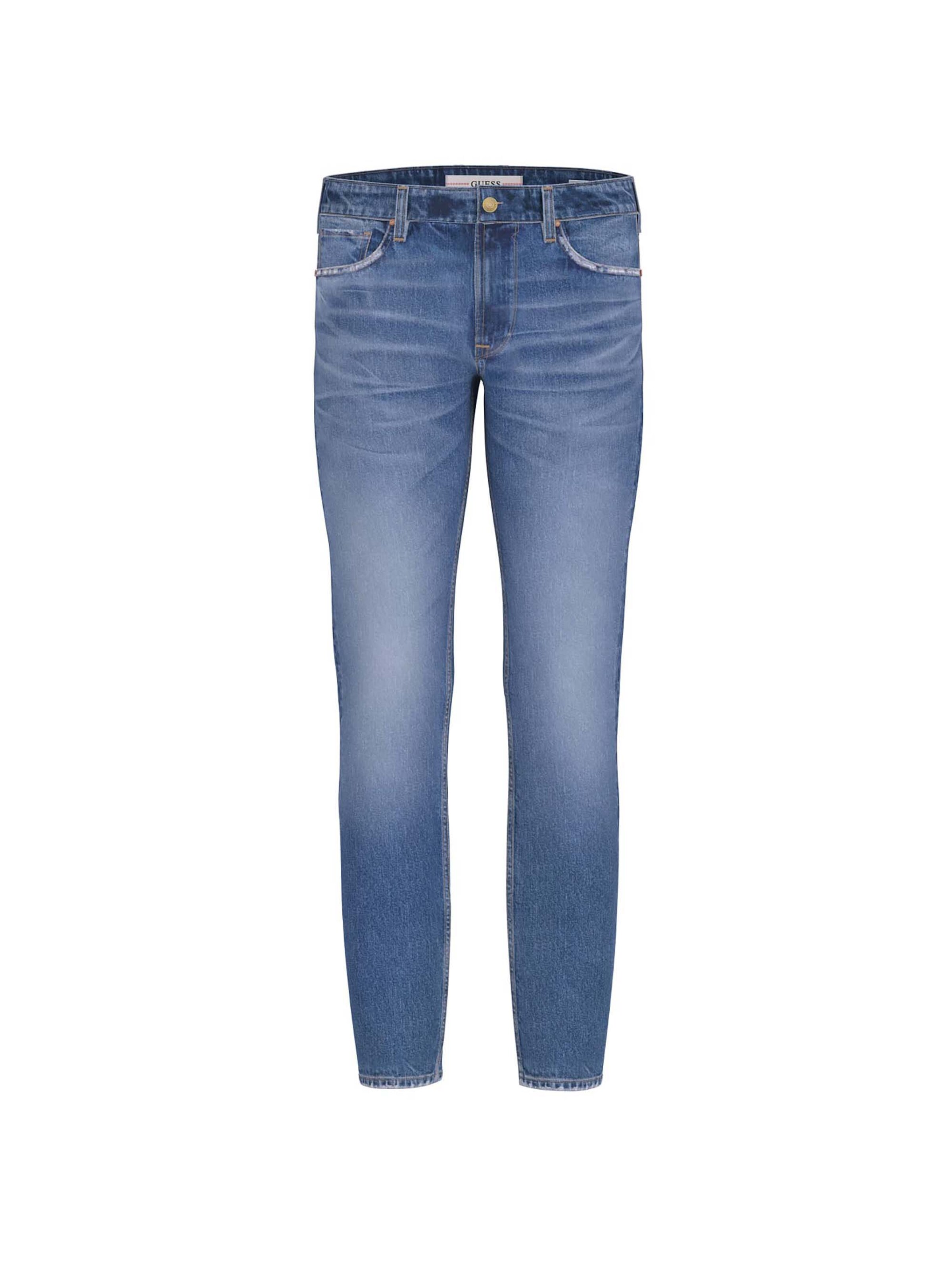 GUESS Regular Jeans 'Finnley' in Blauw: voorkant