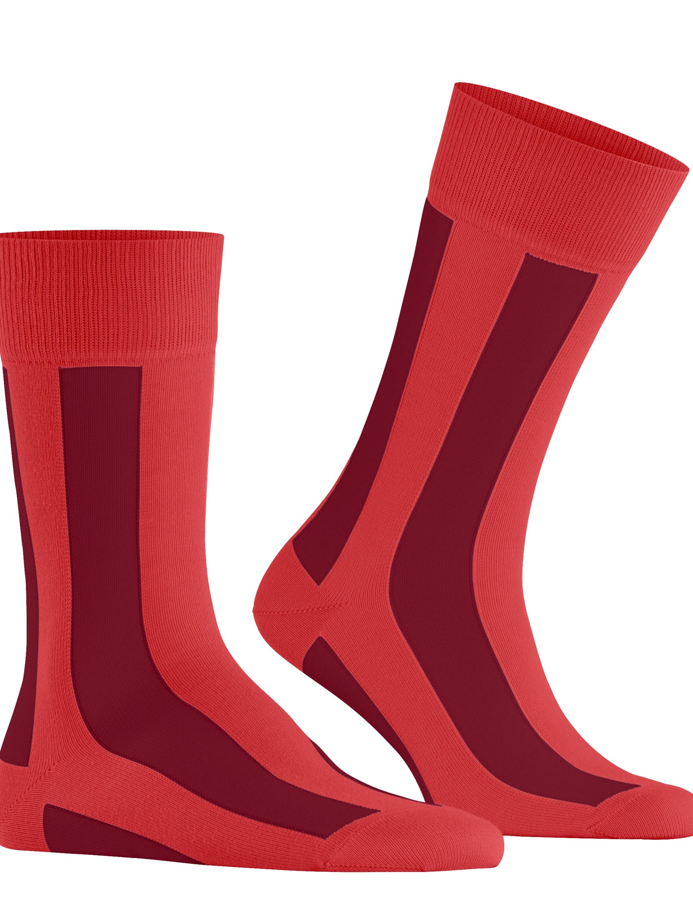 BURLINGTON Socks 'Retro Lines' in Pink