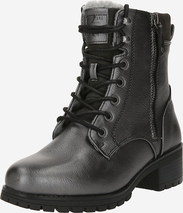 Mustang grey top ankle boots