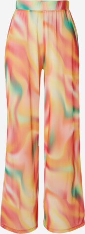 VIERVIER Loose fit Pants 'Manuela' in Orange: front