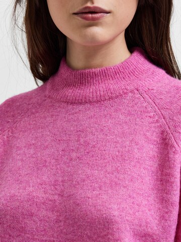 SELECTED FEMME Sweater 'Lulu' in Pink