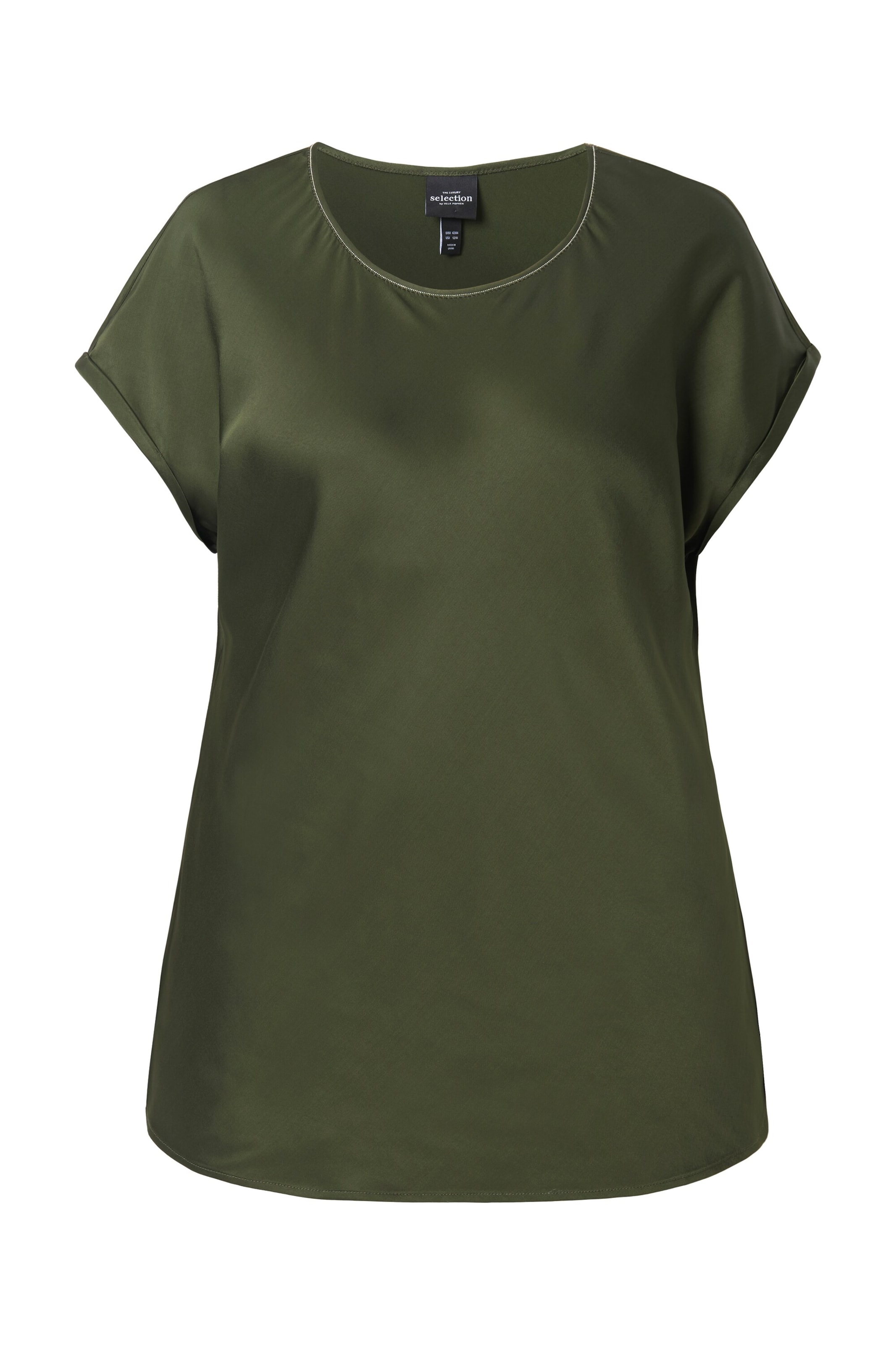 Ulla Popken Blouse in Grey: front