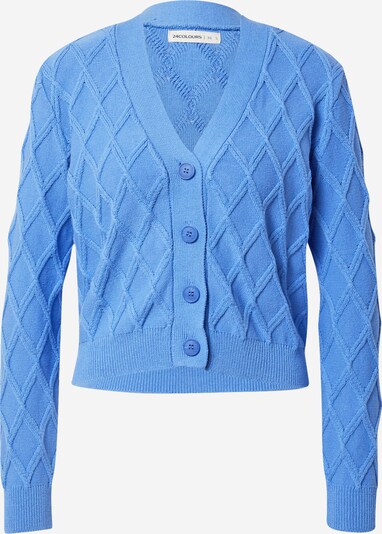 24COLOURS Cardigan en bleu, Vue avec produit