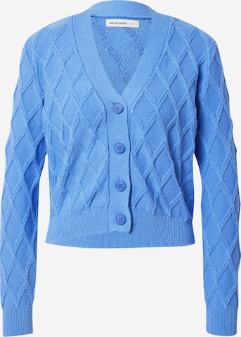 24COLOURS Knit Cardigan in Blue: front