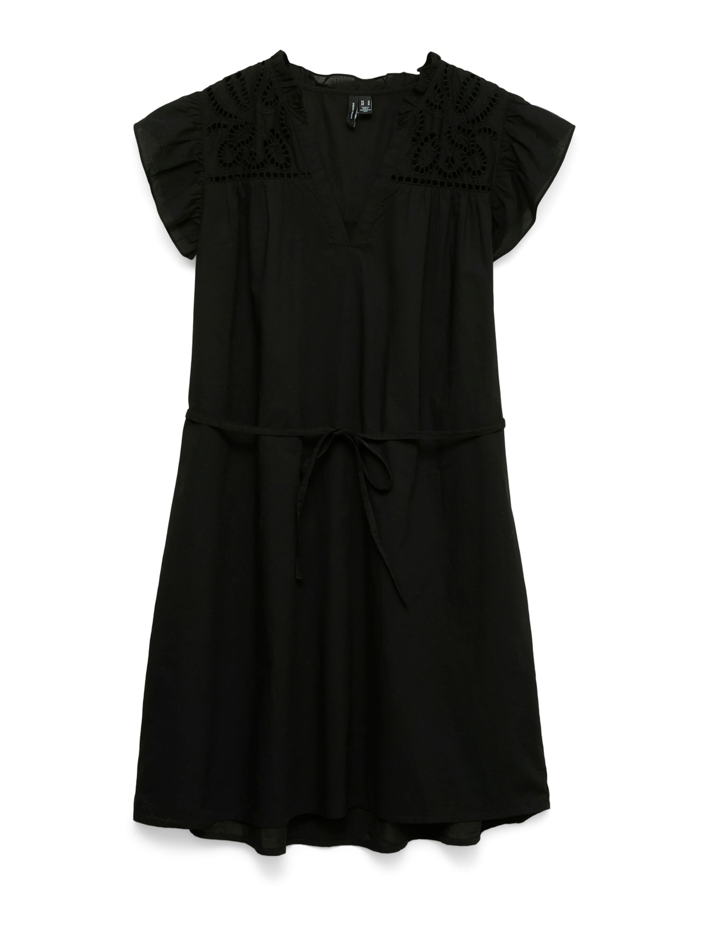 VERO MODA - Vestido de verano 'VMLINE' en negro: frente