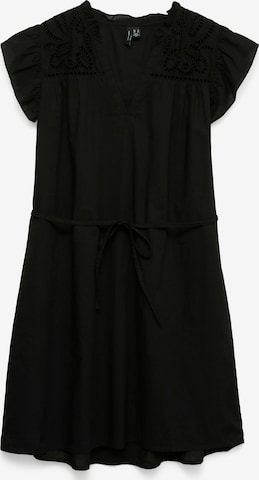 VERO MODA - Vestido de verano 'VMLINE' en negro: frente