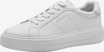 s.Oliver Sneakers laag in Wit: voorkant