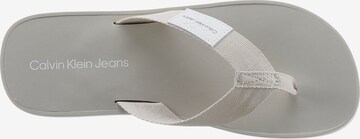 Calvin Klein Jeans Zehentrenner in Grau