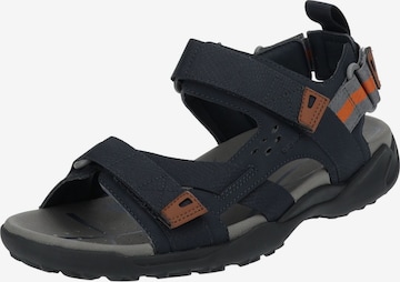 GEOX Sandalen in Blauw: voorkant