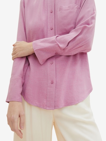 TOM TAILOR Blouse in Pink