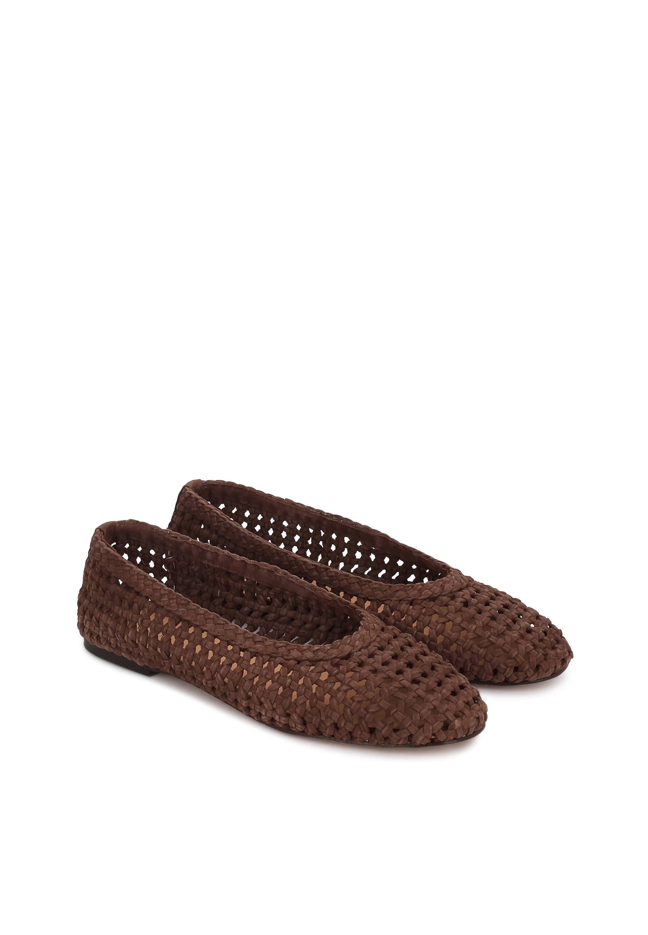 Kazar Ballet Flats in Brown