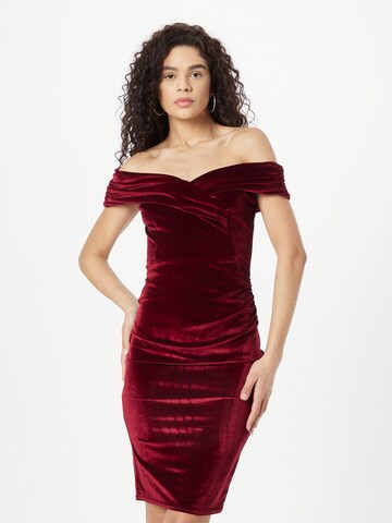 Sistaglam Cocktailklänning 'MYLO' i röd: framsida