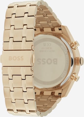 BOSS Black Uhr 'SKYTRAVELLER' in Gold