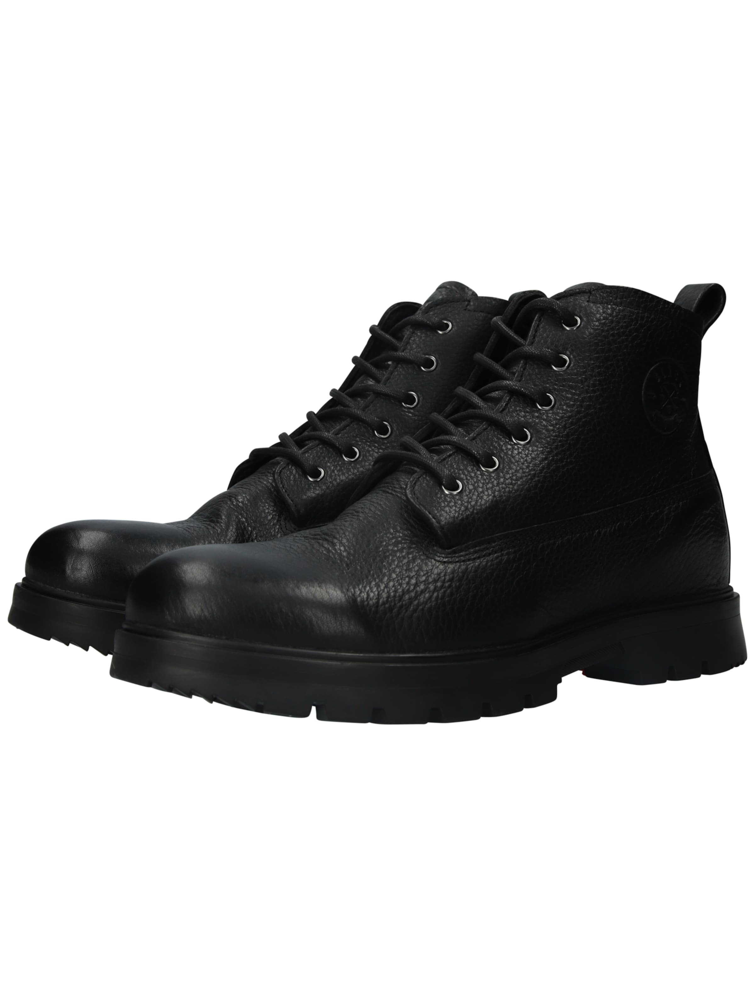 BLACKSTONE Boots med snörning 'Rock Hardy Alpi CG030' i svart