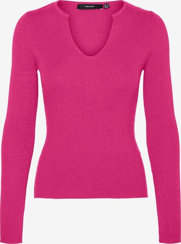 VERO MODA Sweater 'PATSY' in Pink: front
