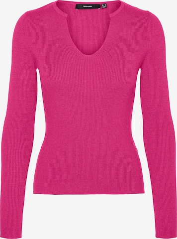 VERO MODA Sweater 'PATSY' in Pink: front