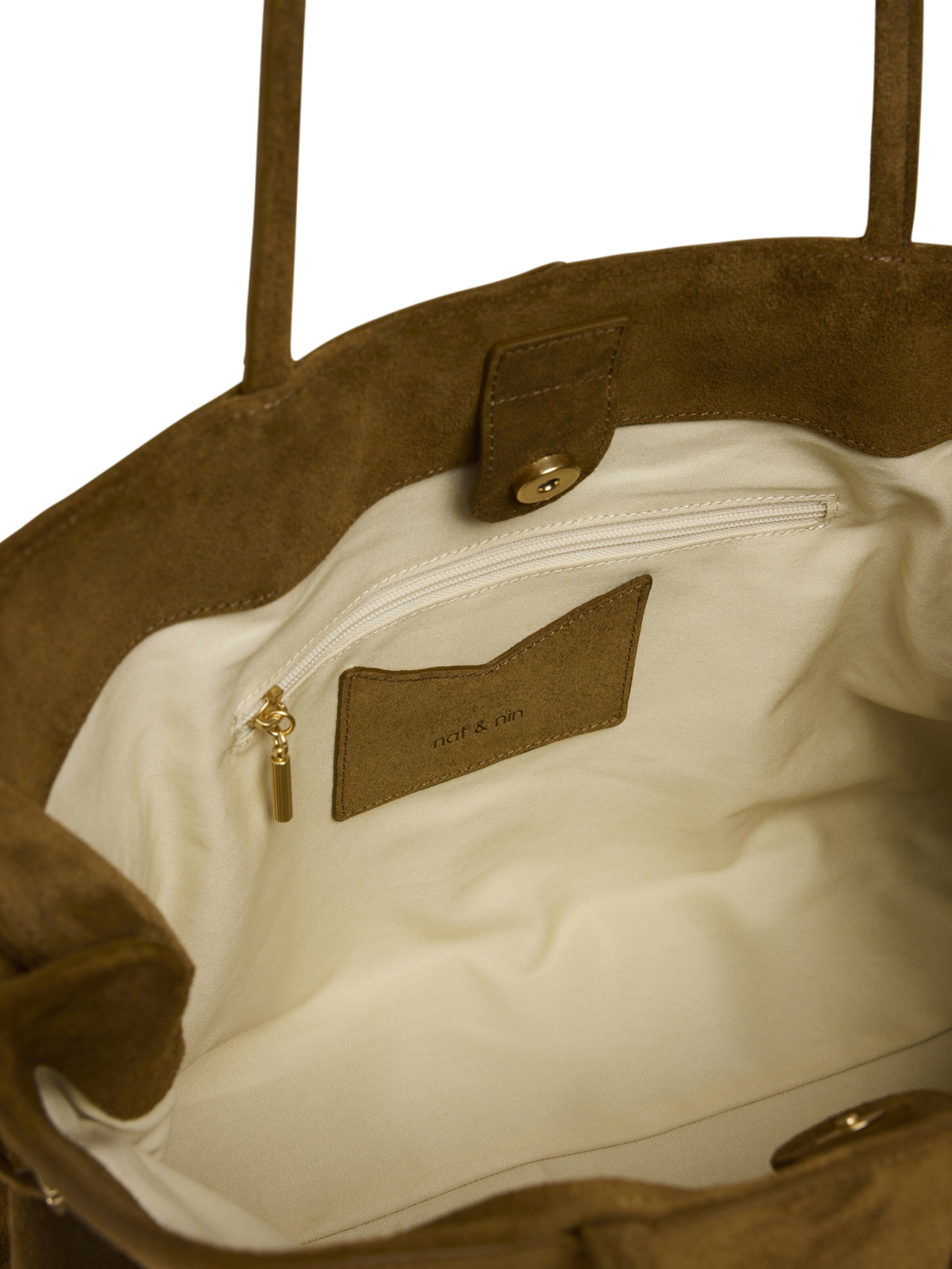 Nat&Nin Μεγάλη τσάντα 'Pablo' σε καφέ
