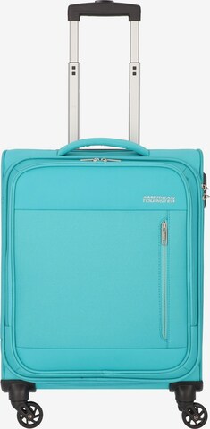 American Tourister Cart 'Heat Wave' in Blue: front