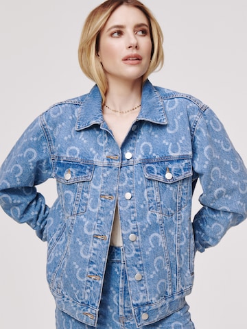 Daahls by Emma Roberts exclusively for ABOUT YOU Between-Season Jacket 'Nala' in Blue: front