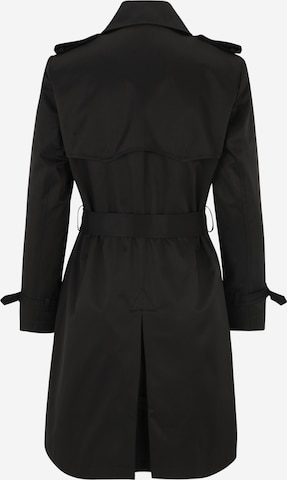 Lauren Ralph Lauren Petite - Abrigo de entretiempo en negro