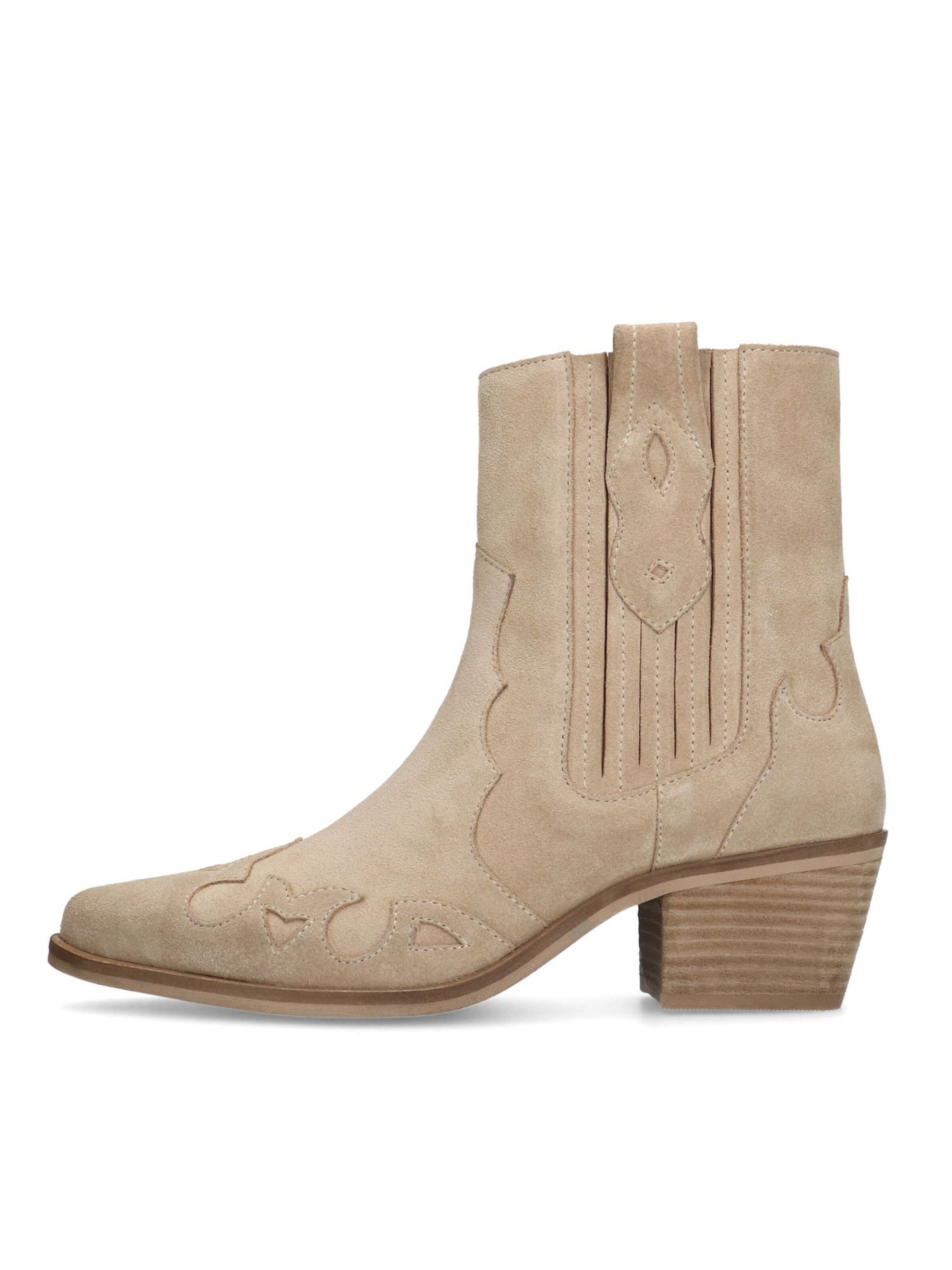 Bottes de cowboy MANFIELD en beige