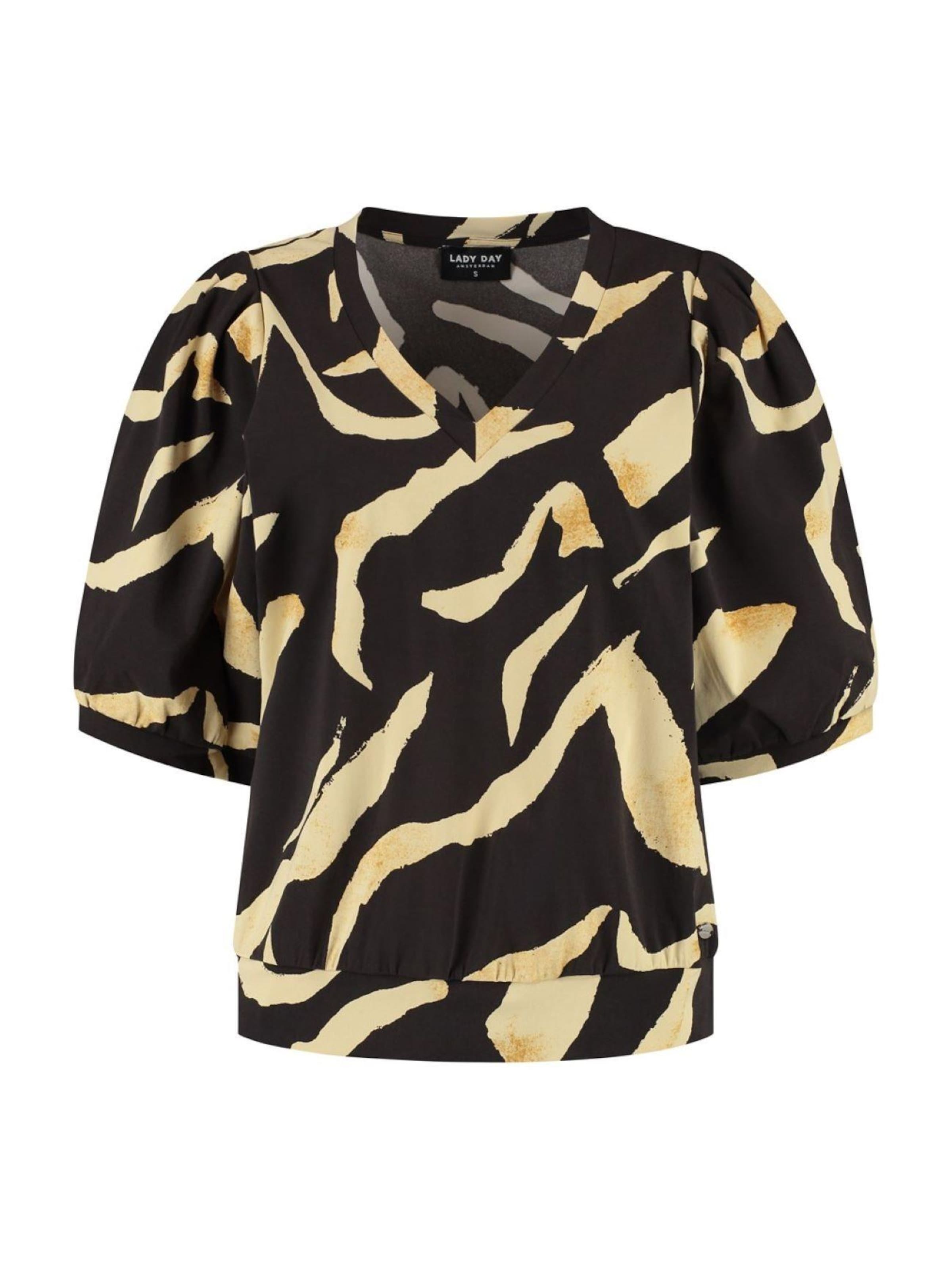 Lady Day Shirt 'Lady Day Amie-V Pania' in Brown: front