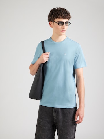 Calvin Klein Jeans - Camisa 'CLASSIC' em azul: frente