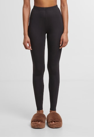 Urban Classics Regular Leggings in Black: front