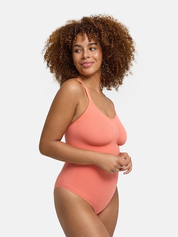 cfab Shapingbody 'Bodysuit Sculpting Shapewear mit Slip' in Oranje