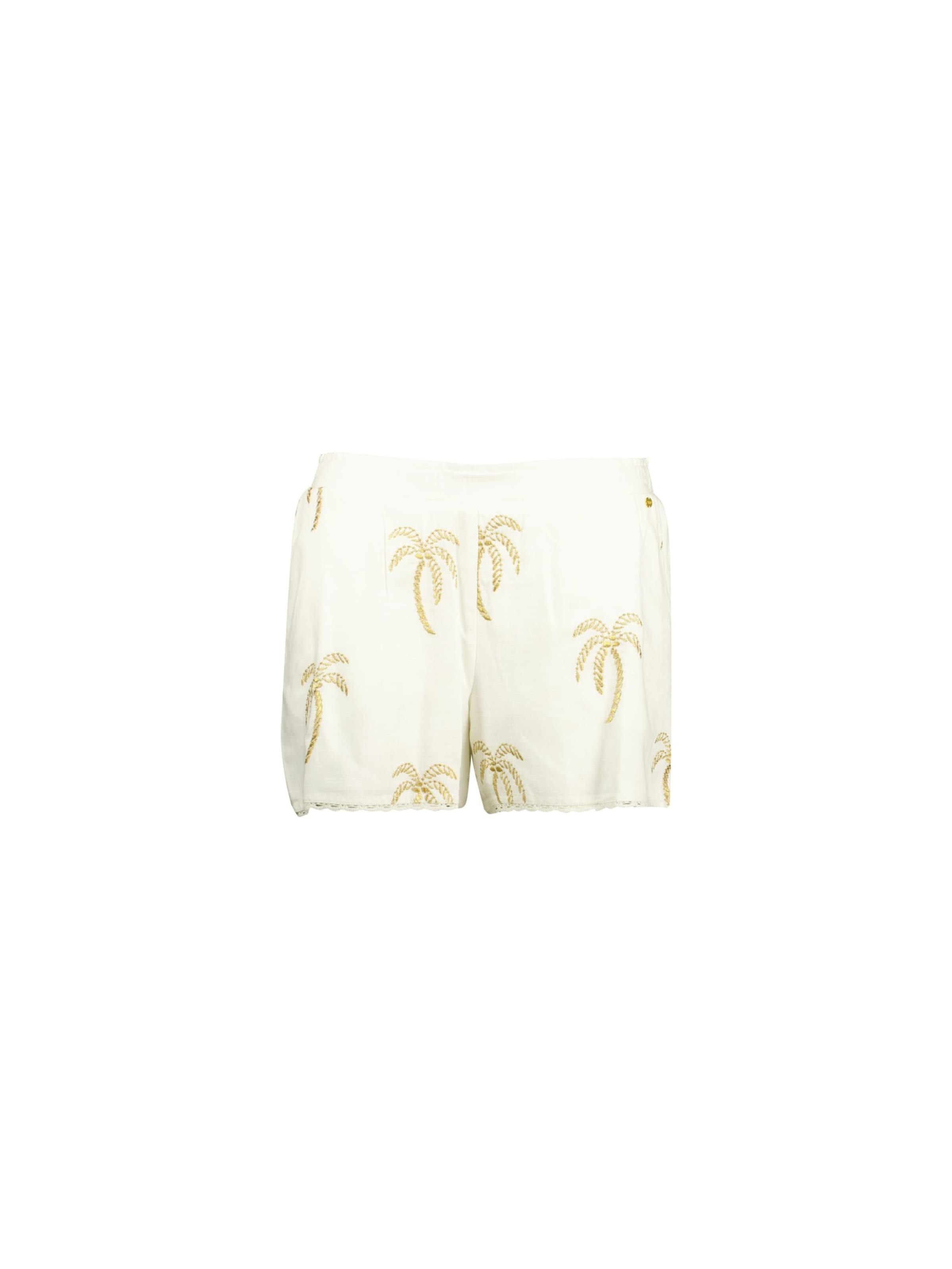 Regular Pantalon ' TIAREVA ' Deeluxe en blanc : devant