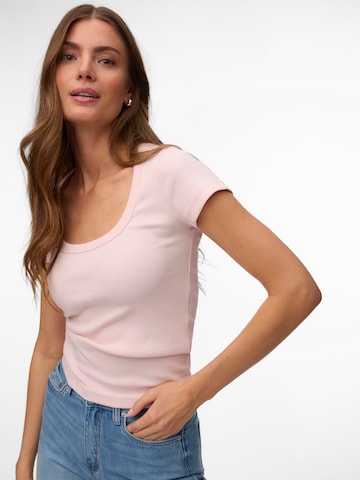VERO MODA T-Shirt 'VMCHLOE' in Pink: Vorderseite