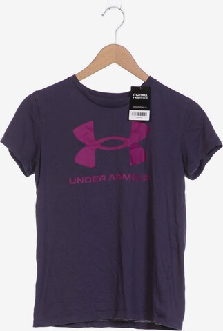 UNDER ARMOUR Top & Shirt in S in Purple: front