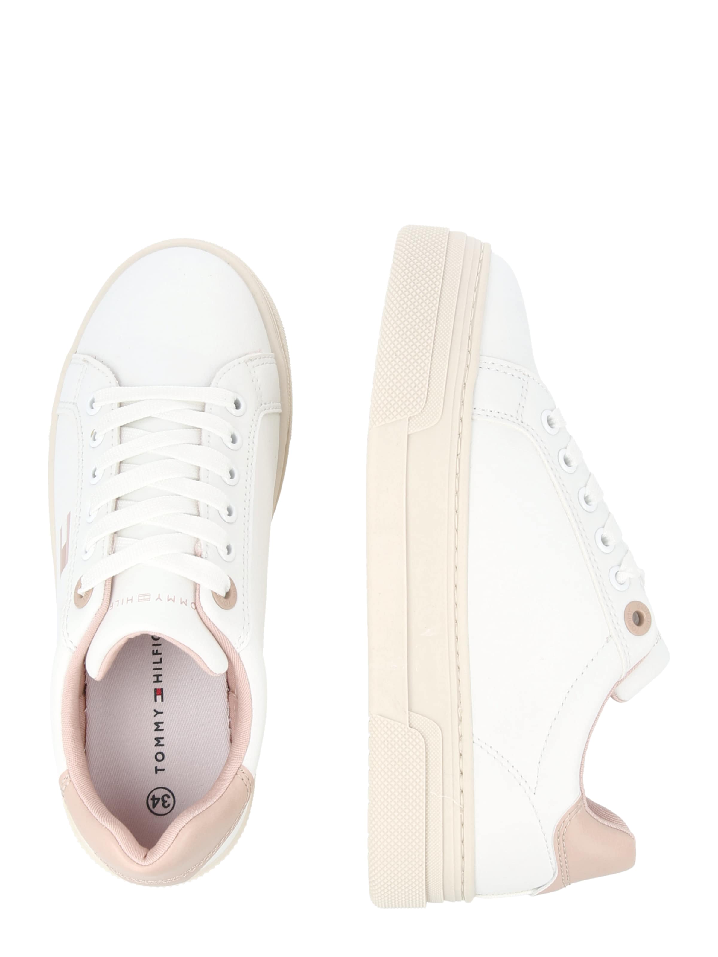 TOMMY HILFIGER Sneaker 'JADE' i vit