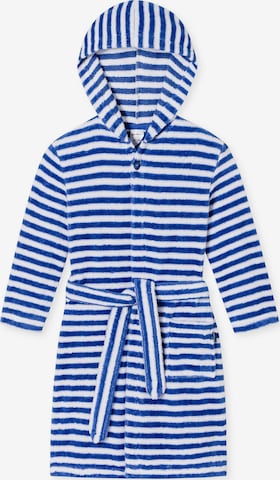 SCHIESSER Bathrobe in Blue: front