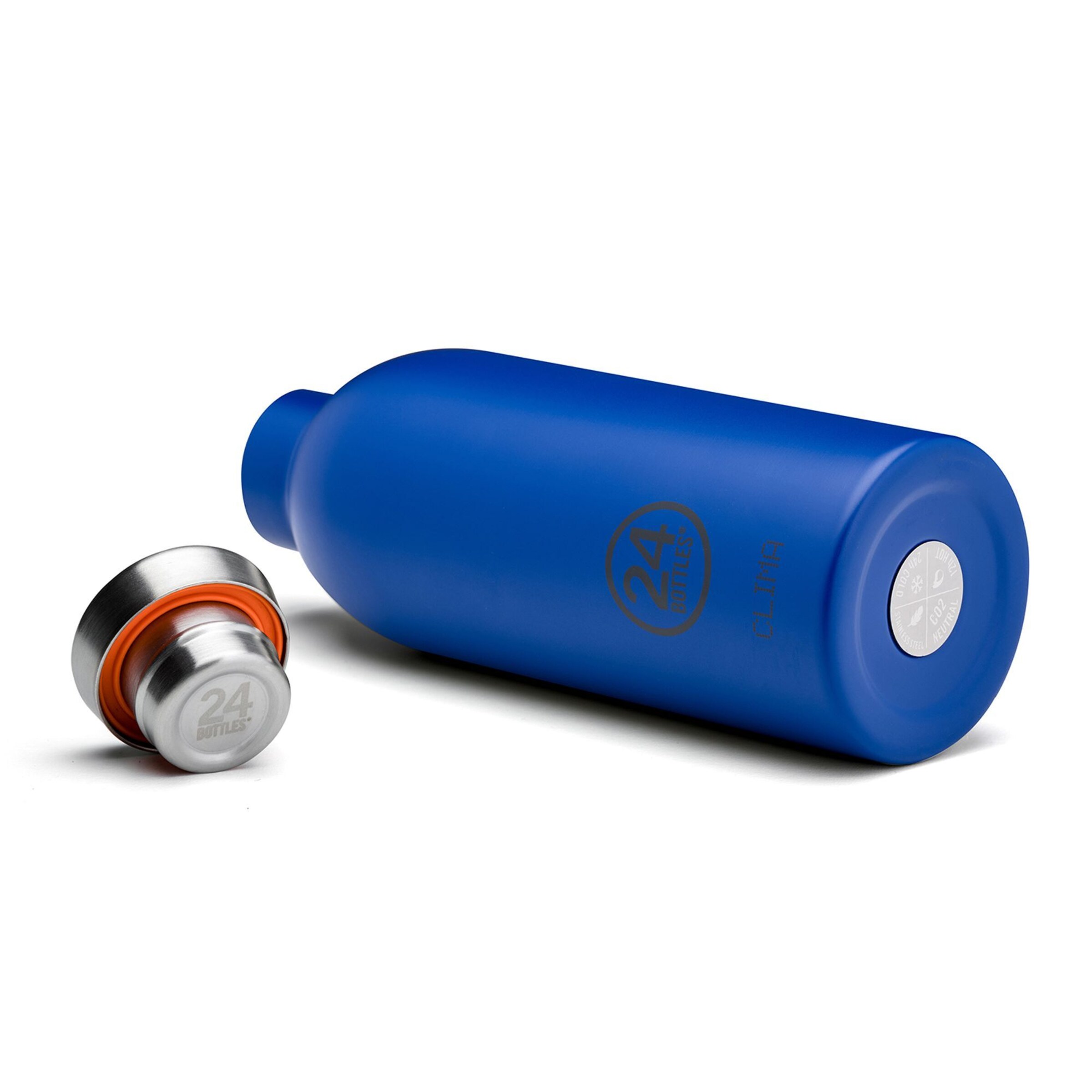 Borraccia 'Clima 500 ml' di 24Bottles in blu