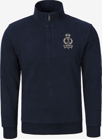 Pullover ' MBF308 ' di La Martina in blu: frontale