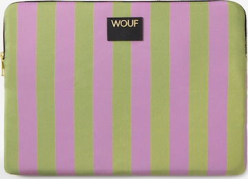 Wouf Laptoptasche 'Daily' in Grün: Vorderseite