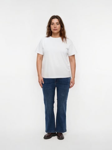 Vero Moda Curve - Acampanado Vaquero en azul