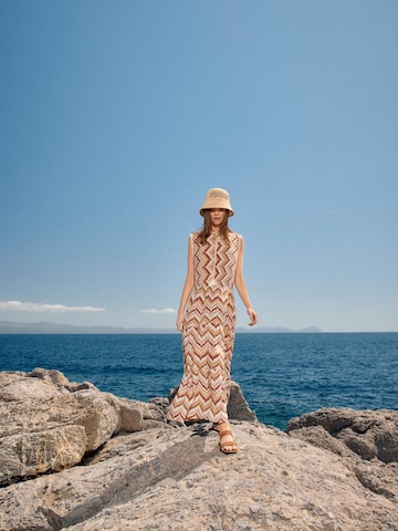 Pink Label Sommerkjole i blandingsfarvet