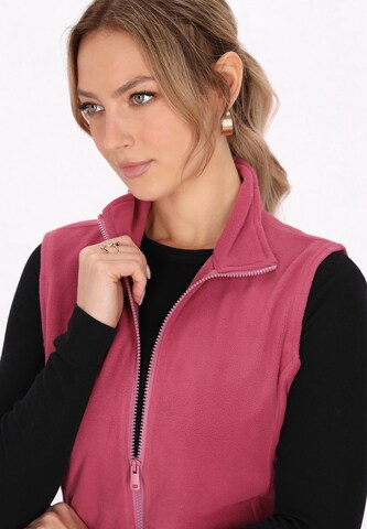 Gilet faina Athlsr en rose