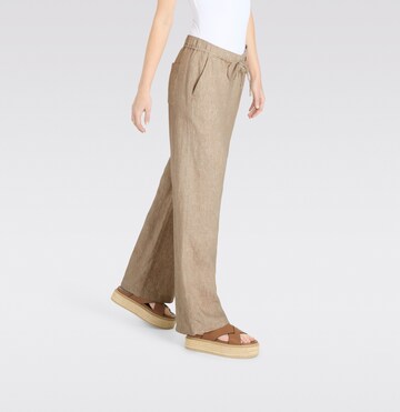 MAC Wide leg Pants in Beige