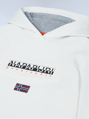 NAPAPIJRI Sweatshirt 'Burgee W 3' i vit