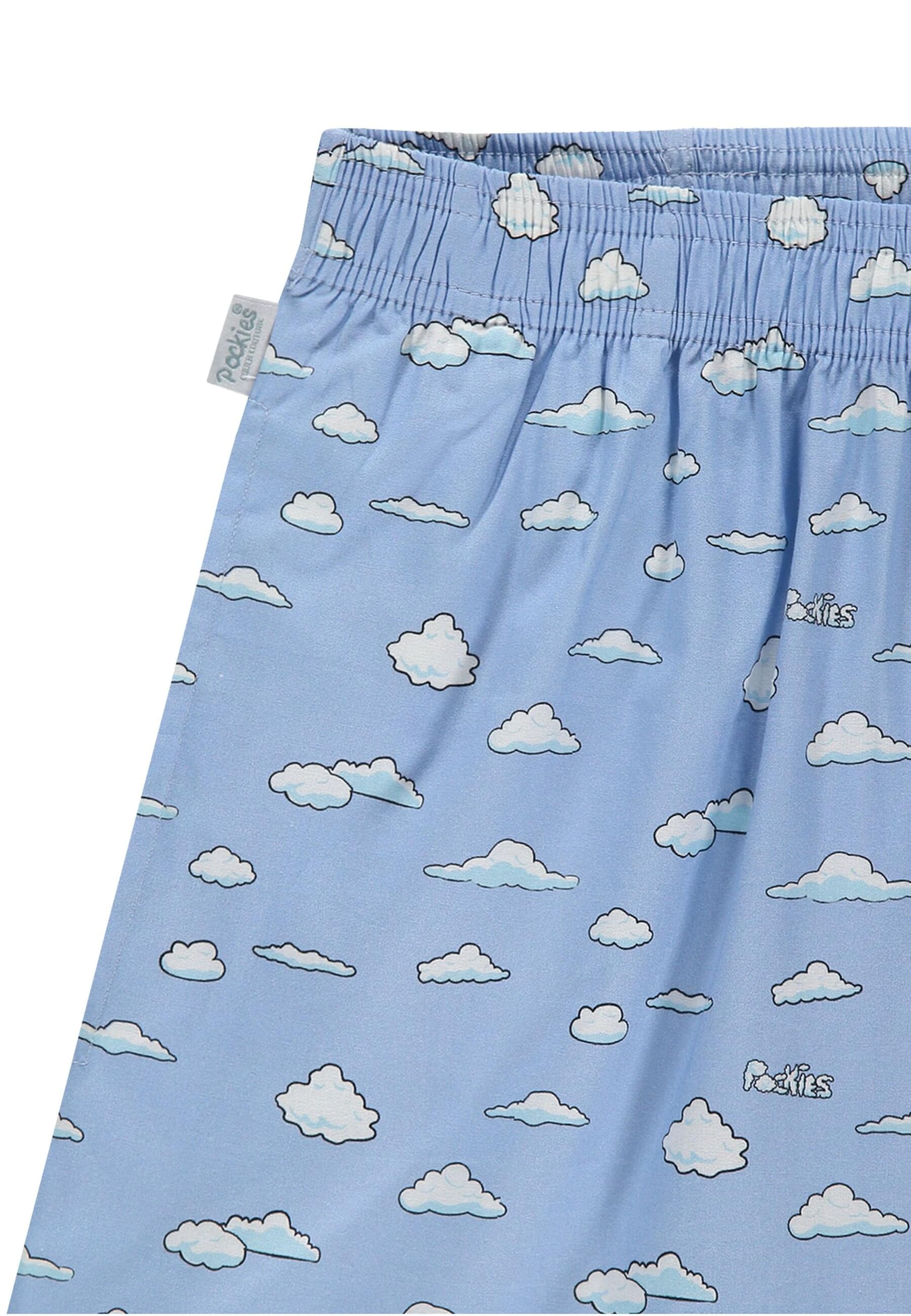 Boxer 'Blue Dream' di Pockies in blu