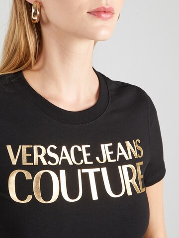 Tricou de la Versace Jeans Couture pe negru